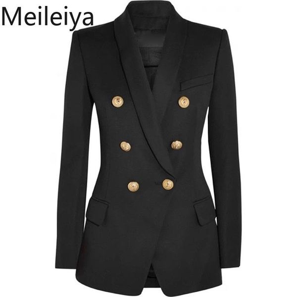 women's suits & blazers meileiya fashion 2021 runway style gold buttons double breasted blazer outerwear plus size s-xxl, White;black
women's suits & blazers meileiya fashion 2021 runway style gold buttons double breasted blazer outerwear plus size s-xxl, White;black