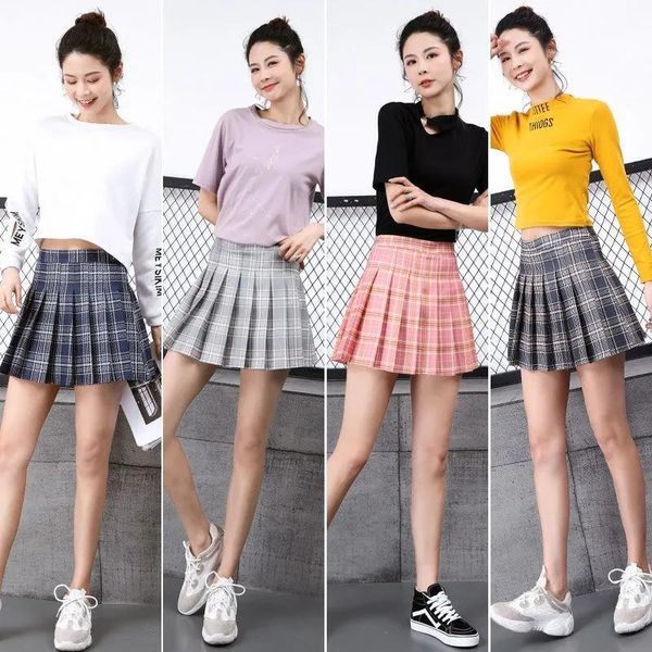 skirts jk pleated skirt women mini cosplay black high waist a-line sweet cute girls dance plaid bust female summer
skirts jk pleated skirt women mini cosplay black high waist a-line sweet cute girls dance plaid bust female summer