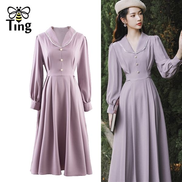 vintage elegant peter pan collar a line dress 90s retro soft girl casual high waist midi long vestidos chic 210513, Black;gray
vintage elegant peter pan collar a line dress 90s retro soft girl casual high waist midi long vestidos chic 210513, Black;gray