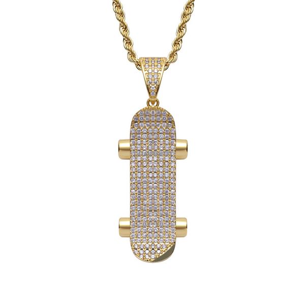 sport skateboard necklace 18k gold nightclub bling diamond cubic zircon pendant necklaces hip hop jewelry set men women stainless steel chai, Silver
sport skateboard necklace 18k gold nightclub bling diamond cubic zircon pendant necklaces hip hop jewelry set men women stainless steel chai, Silver