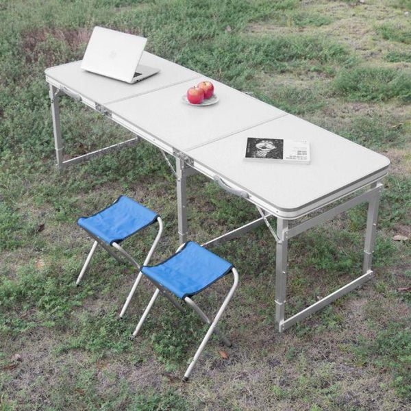 1.8 meters outdoor portable aluminum alloy household simple table exhibition stalls folding dining camp furniture
1.8 meters outdoor portable aluminum alloy household simple table exhibition stalls folding dining camp furniture