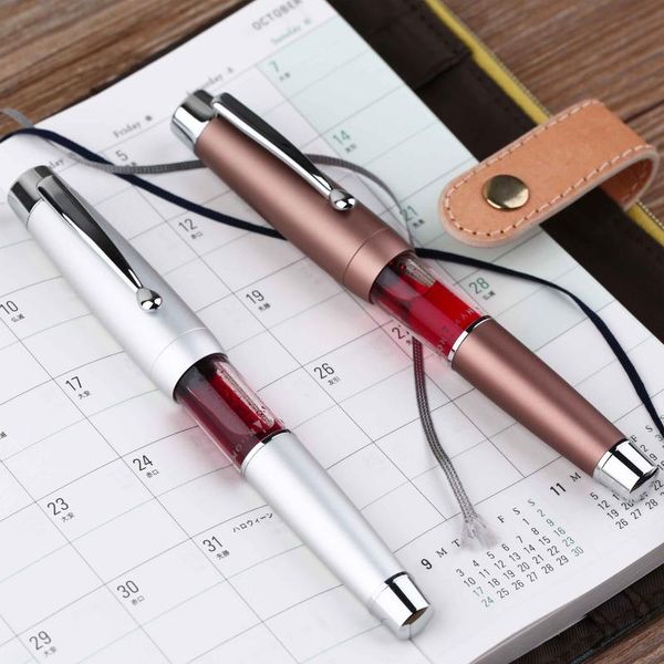 moonman t2 elastic piston fountain pen acrylic metal matte body f nib ink original box pens
moonman t2 elastic piston fountain pen acrylic metal matte body f nib ink original box pens