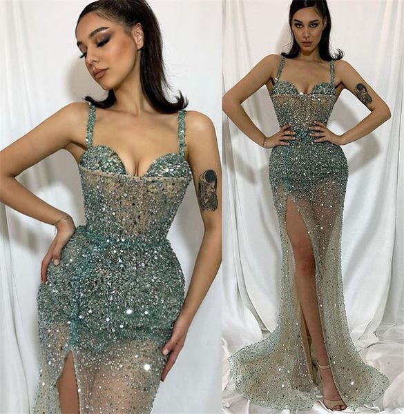 2021 plus size arabic aso ebi sparkly sequined prom dresses beaded sequins high split evening formal party second reception gowns zj477, Black
2021 plus size arabic aso ebi sparkly sequined prom dresses beaded sequins high split evening formal party second reception gowns zj477, Black