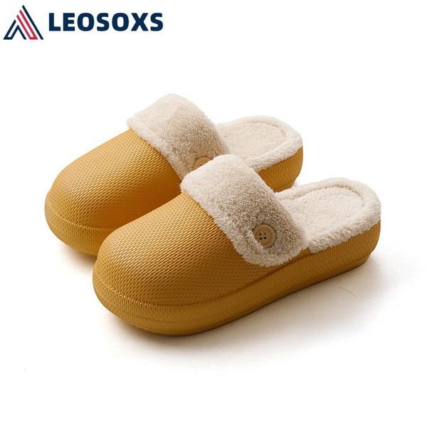slippers leosoxs winter couple shoes women indoor warm plush home slipper men house flat floor soft slient slides bedroom x220, Black
slippers leosoxs winter couple shoes women indoor warm plush home slipper men house flat floor soft slient slides bedroom x220, Black
