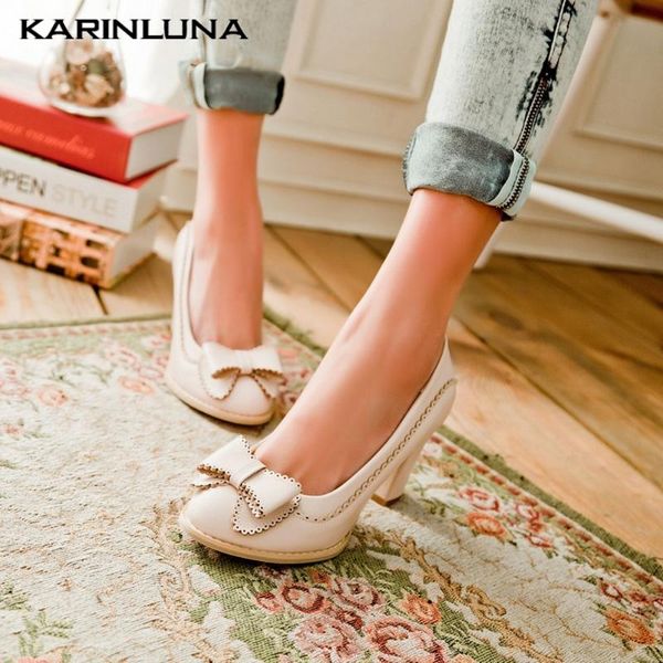 dress shoes karinlune 2021 arrivals large size 43 women pumps square heels round toe butterfly-knot spring/autumn offices lady, Black
dress shoes karinlune 2021 arrivals large size 43 women pumps square heels round toe butterfly-knot spring/autumn offices lady, Black