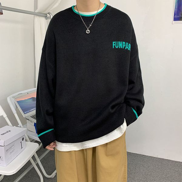 men's sweaters oversized mens fashion autumn knitted sweater for man full sleeve pullove men clothing o-neck 3kcv, White;black
men's sweaters oversized mens fashion autumn knitted sweater for man full sleeve pullove men clothing o-neck 3kcv, White;black