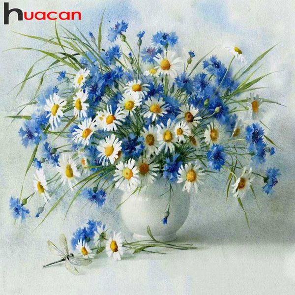 diamond painting huacan 5d cross stitch daisy vase mosaic embroidery flowers gift paintings for interior wall art
diamond painting huacan 5d cross stitch daisy vase mosaic embroidery flowers gift paintings for interior wall art
