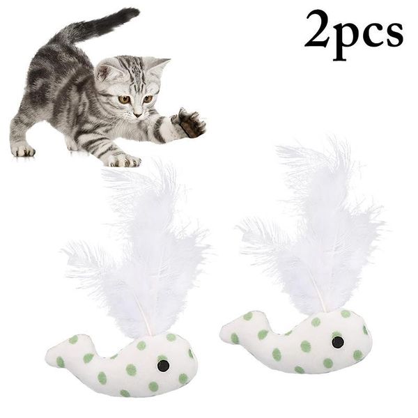cat toys dorakitten 2pcs/set bite resistant chew dolphin shape fake feather decor kitten plush pet supplies
cat toys dorakitten 2pcs/set bite resistant chew dolphin shape fake feather decor kitten plush pet supplies
