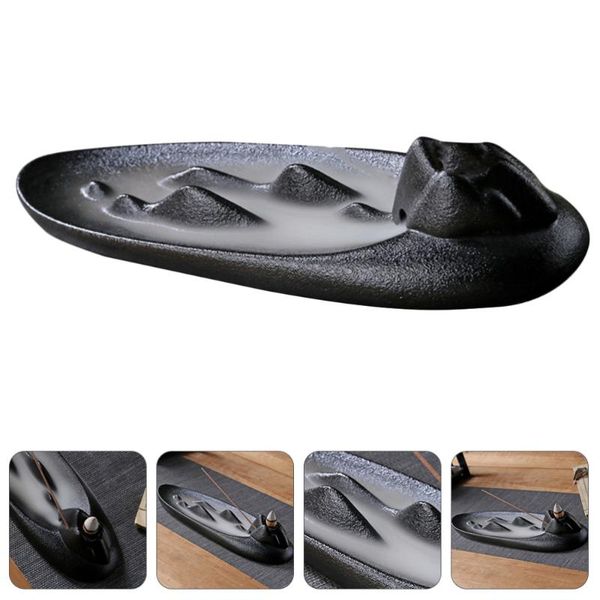 fragrance lamps 1pc rockery backflow incense burner zen censer holder deskdecoration
fragrance lamps 1pc rockery backflow incense burner zen censer holder deskdecoration