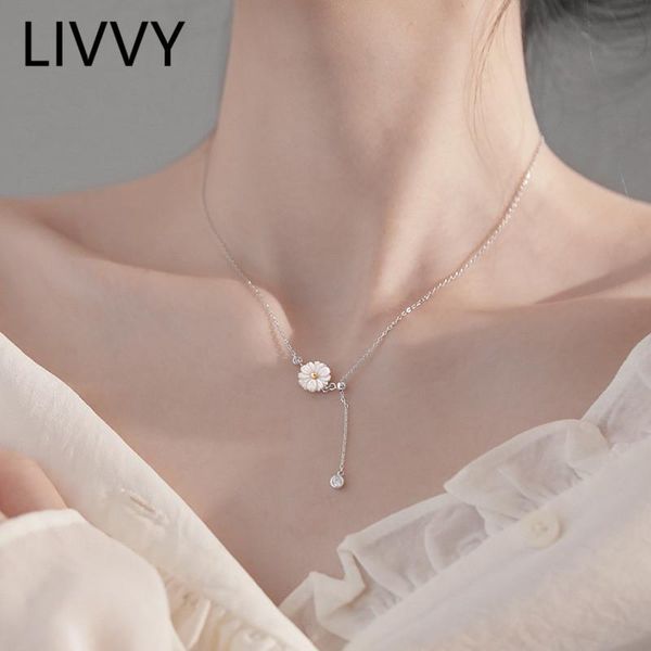 pendant necklaces livvy silver color flower necklace for women tassel clavicle chain fashion elegant party jewelry
pendant necklaces livvy silver color flower necklace for women tassel clavicle chain fashion elegant party jewelry