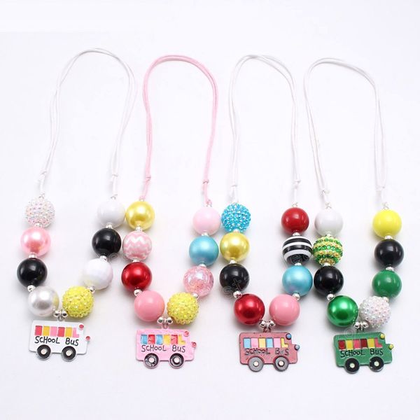 cute design girl chunky beads necklace fashion school bus pendant baby adjustale rope necklace for child kids gift, Red;brown
cute design girl chunky beads necklace fashion school bus pendant baby adjustale rope necklace for child kids gift, Red;brown
