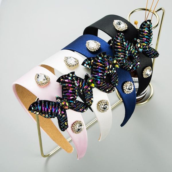 hair clips & barrettes korean fashion colorful crystal butterfly headband women's shining beads pure color band accessories, Golden;silver
hair clips & barrettes korean fashion colorful crystal butterfly headband women's shining beads pure color band accessories, Golden;silver