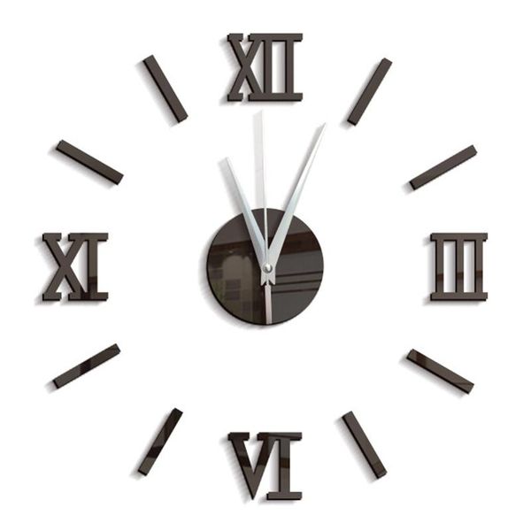 wall clocks 3d real big clock rushed mirror sticker diy living room home decor fashion watches arrival quartz 60114
wall clocks 3d real big clock rushed mirror sticker diy living room home decor fashion watches arrival quartz 60114