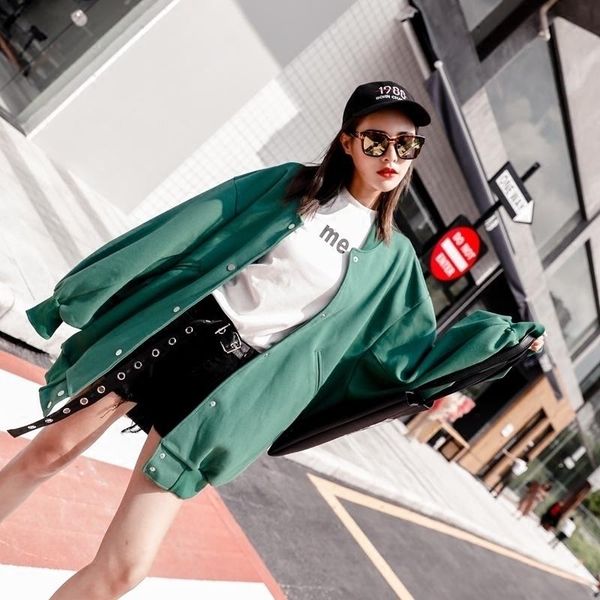 women's trench coats autumn fashion wild windbreaker coat female loose casual lantern sleeve long solid color top, Tan;black
women's trench coats autumn fashion wild windbreaker coat female loose casual lantern sleeve long solid color top, Tan;black