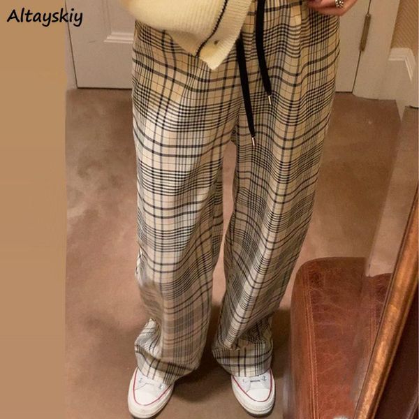 women's pants & capris plaid women summer loose wide leg high waist drawstring pockets leisure soft clothing mujer ins aesthetic all-ma, Black;white
women's pants & capris plaid women summer loose wide leg high waist drawstring pockets leisure soft clothing mujer ins aesthetic all-ma, Black;white