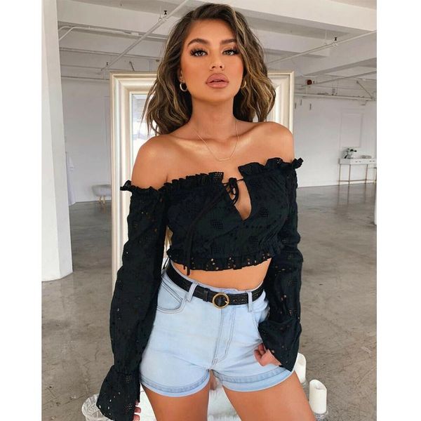 womens v neck shirt blouse pullover ladies casual lace tee plus size women's blouses & shirts, White
womens v neck shirt blouse pullover ladies casual lace tee plus size women's blouses & shirts, White