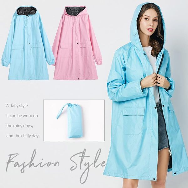 raincoats fashion raincoat mid-length sun protective windcheater 
raincoats fashion raincoat mid-length sun protective windcheater