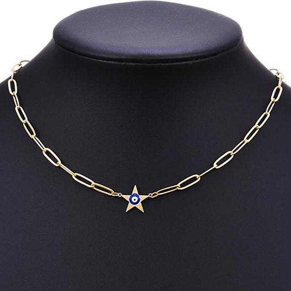earrings & necklace bohemia vintage gold color star pendant necklaces for women design punk luck blue eye jewelry sets 2021 fashion bracelet, Silver
earrings & necklace bohemia vintage gold color star pendant necklaces for women design punk luck blue eye jewelry sets 2021 fashion bracelet, Silver