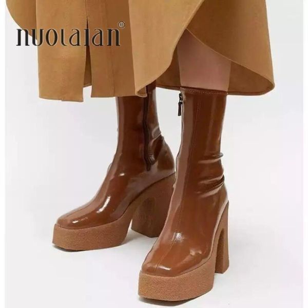 boots brand fashion women ankle for platform high heel shoes woman autumn winter female heels1, Black
boots brand fashion women ankle for platform high heel shoes woman autumn winter female heels1, Black