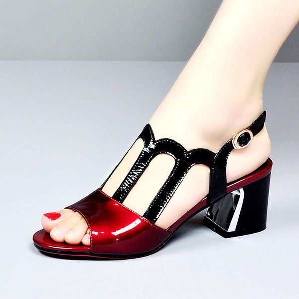 sandals women peep toe sandals,summer heels,square mid heel,ankle buckle, hollow out,korean style,female footware,wine-red n3-25, Black
sandals women peep toe sandals,summer heels,square mid heel,ankle buckle, hollow out,korean style,female footware,wine-red n3-25, Black