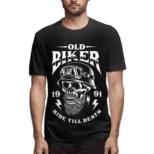 men's t-shirts old biker ride till death summer men t-shirt short sleeve 3d printed streetwear cotton o-neck, White;black
men's t-shirts old biker ride till death summer men t-shirt short sleeve 3d printed streetwear cotton o-neck, White;black