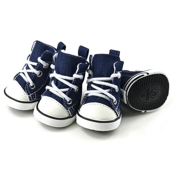 dog apparel 4 pcs puppy pet dogs denim shoes sport boots anti-slip bootie walk causal sneaker large
dog apparel 4 pcs puppy pet dogs denim shoes sport boots anti-slip bootie walk causal sneaker large