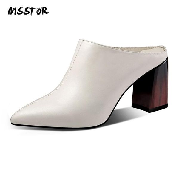 slippers msstor sewing black heels 2021 genuine leather fashion pointed toe concise ladies shoes square heel summer
slippers msstor sewing black heels 2021 genuine leather fashion pointed toe concise ladies shoes square heel summer