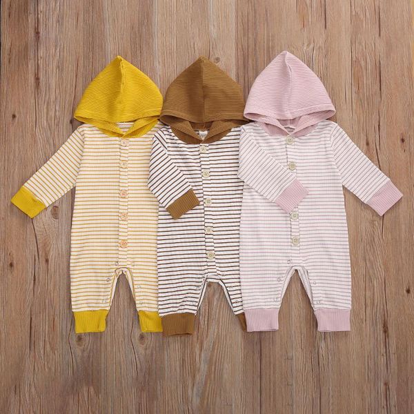 jumpsuits 2021 0-24m born baby boy girl romper striped long sleeve hooded jumpsuit playsuit cotton clothes khaki/yellow/pink, Blue
jumpsuits 2021 0-24m born baby boy girl romper striped long sleeve hooded jumpsuit playsuit cotton clothes khaki/yellow/pink, Blue