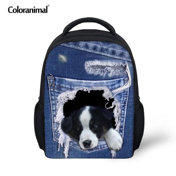 coloranima cute denim animal pattern casual child small school bags for pet boston shoulder boy mini backpack
coloranima cute denim animal pattern casual child small school bags for pet boston shoulder boy mini backpack