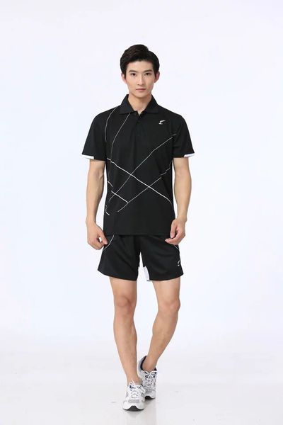 badminton wear sets for men black shirt with shorts outdoor apparel tennis table athletic set s5012-2, White;yellow
badminton wear sets for men black shirt with shorts outdoor apparel tennis table athletic set s5012-2, White;yellow