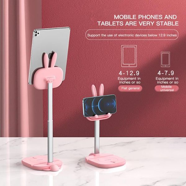 cell phone mounts & holders cartoon ears mobile holder adjustable tablet stand cute deskrack durable accessories
cell phone mounts & holders cartoon ears mobile holder adjustable tablet stand cute deskrack durable accessories