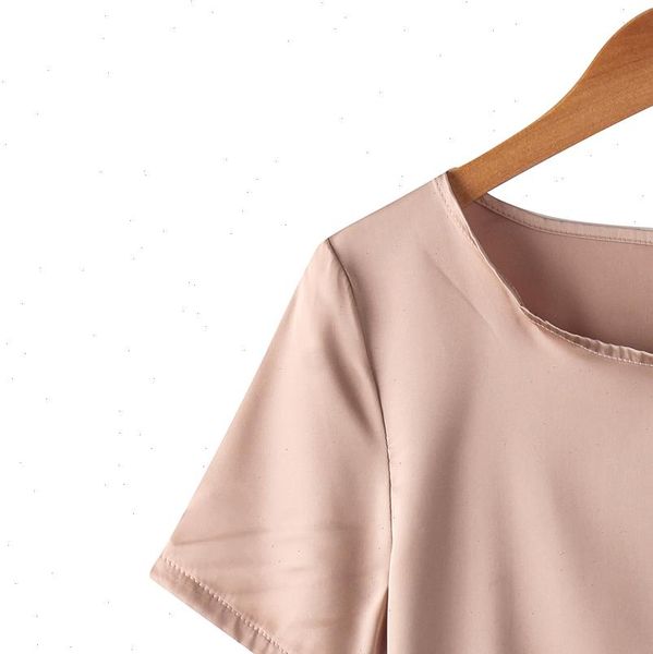 women blouses korean fashion silk womens and satin office lady solid shirts plus size femininas elegante, White
women blouses korean fashion silk womens and satin office lady solid shirts plus size femininas elegante, White