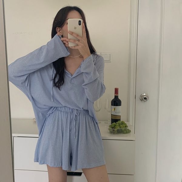 tracksuits summer two womens outfits long sleeve thin hooded and high waist shorts piece woman casual sets elegant vfgg ndmz, Gray
tracksuits summer two womens outfits long sleeve thin hooded and high waist shorts piece woman casual sets elegant vfgg ndmz, Gray