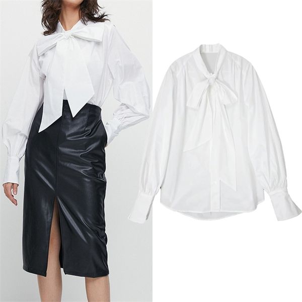 fashion bow white oversize shirts women spring button up long sleeve female elegant korean large size blouses 210519
fashion bow white oversize shirts women spring button up long sleeve female elegant korean large size blouses 210519