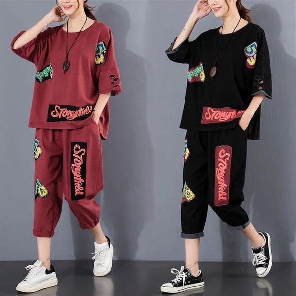 korean style tracksuit two piece womenpant set summer clothes fashion print pullover and pants leisure suits casual womens sets, White
korean style tracksuit two piece womenpant set summer clothes fashion print pullover and pants leisure suits casual womens sets, White