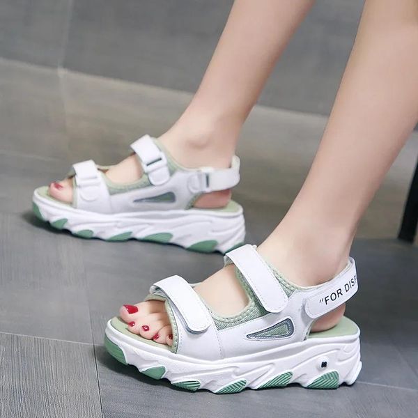 sandals 2021 chunky for women fashion platform sandal ladies designers brand casual wedges female sports, Black
sandals 2021 chunky for women fashion platform sandal ladies designers brand casual wedges female sports, Black