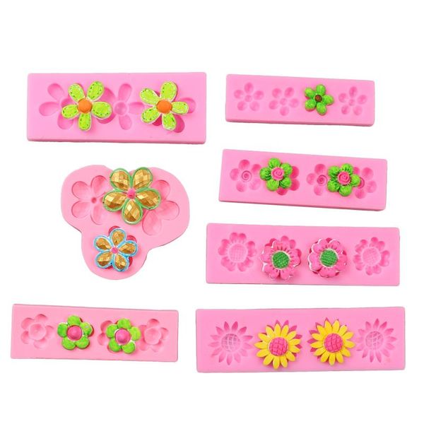 cake tools 1pc flower silicone mold chocolate fondant cookie mould diy baking decoration resin soap decorating 7 styles
cake tools 1pc flower silicone mold chocolate fondant cookie mould diy baking decoration resin soap decorating 7 styles