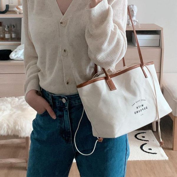 evening bags style ladies handbag simple drawstring canvas bag with letters 2021 fashion women designer hand
evening bags style ladies handbag simple drawstring canvas bag with letters 2021 fashion women designer hand