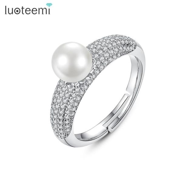cluster rings luoteemi resizable imitation pearl for women small cz stone paved fashion elegant jewelry dating engagement birthday gifts, Golden;silver
cluster rings luoteemi resizable imitation pearl for women small cz stone paved fashion elegant jewelry dating engagement birthday gifts, Golden;silver