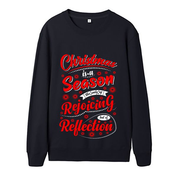 women fleece sweatshirts hoodie autumn winter casual loose sport street wear pullovers christmas pattern english letters printing round neck, Black
women fleece sweatshirts hoodie autumn winter casual loose sport street wear pullovers christmas pattern english letters printing round neck, Black