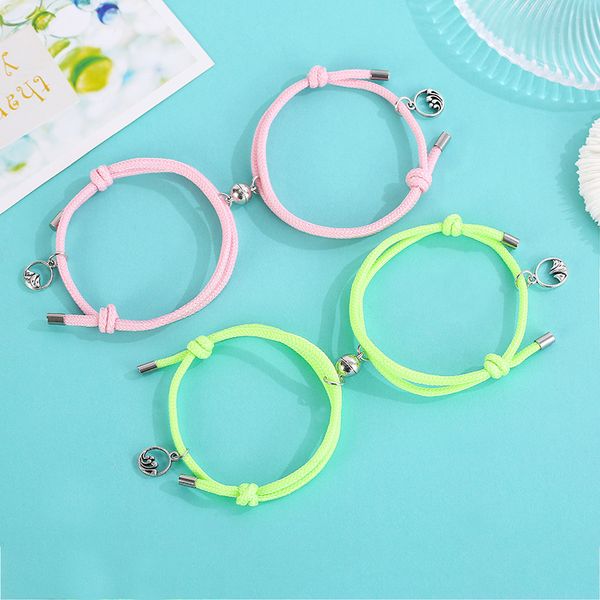 kimter couple bracelet magnetic attraction creative bracelets rope women men friendship jewelry gift charm bangle q595fz, Golden;silver
kimter couple bracelet magnetic attraction creative bracelets rope women men friendship jewelry gift charm bangle q595fz, Golden;silver
