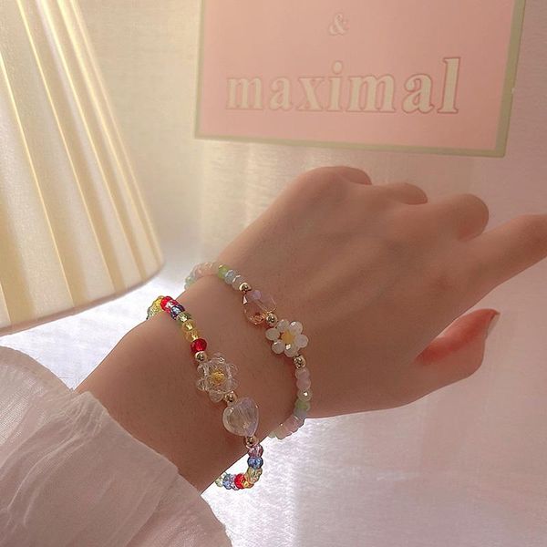 charm bracelets bohemian resin beads rope chain bracelet sweet cute flower strand for women girls jewelry, Golden;silver
charm bracelets bohemian resin beads rope chain bracelet sweet cute flower strand for women girls jewelry, Golden;silver