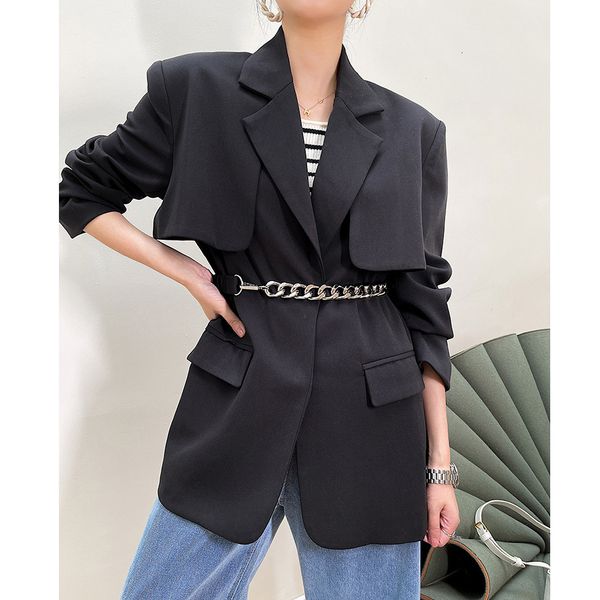 women's suits & blazers ulzzang women's long sleeved jacket, fashionable and elegant black can be combined with casual clothes, au, White;black
women's suits & blazers ulzzang women's long sleeved jacket, fashionable and elegant black can be combined with casual clothes, au, White;black