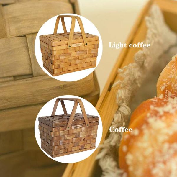 storage baskets wedding multifunctional bread display with lid and handle accessories empty wooden hamper gift prop picnic basket candy
storage baskets wedding multifunctional bread display with lid and handle accessories empty wooden hamper gift prop picnic basket candy
