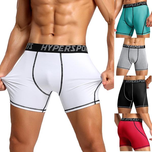 running shorts men compression gym underwear sport training quick-drying bottoms, Black;blue
running shorts men compression gym underwear sport training quick-drying bottoms, Black;blue