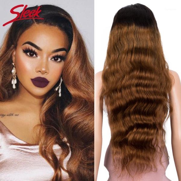 sleek brazilian remy lace front human hair wigs long 30 inch body wave ombre t1b/30 150% density pre plucked with baby hair1, Black;brown
sleek brazilian remy lace front human hair wigs long 30 inch body wave ombre t1b/30 150% density pre plucked with baby hair1, Black;brown