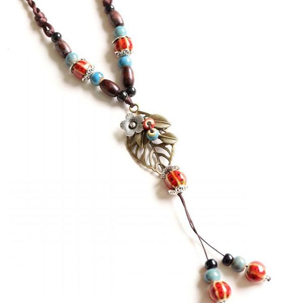 pendant necklaces vintage hollow leaf ceramic watermelon beads long tassel pendants necklace flower leaves ethnic wood bead charm choker jew, Silver
pendant necklaces vintage hollow leaf ceramic watermelon beads long tassel pendants necklace flower leaves ethnic wood bead charm choker jew, Silver