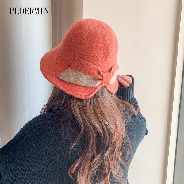 fashion wool blended bucket hats for women elegant color matching big bow warm basin cap female winter knitting hat wide brim, Blue;gray
fashion wool blended bucket hats for women elegant color matching big bow warm basin cap female winter knitting hat wide brim, Blue;gray