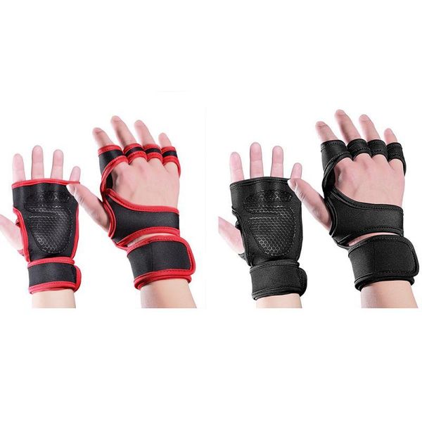 outdoor indoor sports men's and women's fitness weightlifting pressurized anti-skid riding deadlift half finger hand cover cycling, Black
outdoor indoor sports men's and women's fitness weightlifting pressurized anti-skid riding deadlift half finger hand cover cycling, Black