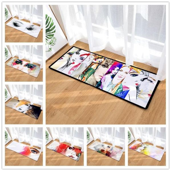 bath mats flannel long floor mat door heat transfer watercolor model kitchen bathroom water-absorbing non-slip carpet
bath mats flannel long floor mat door heat transfer watercolor model kitchen bathroom water-absorbing non-slip carpet